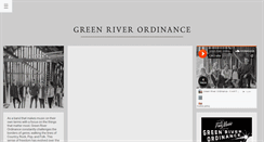 Desktop Screenshot of greenriverordinance.com